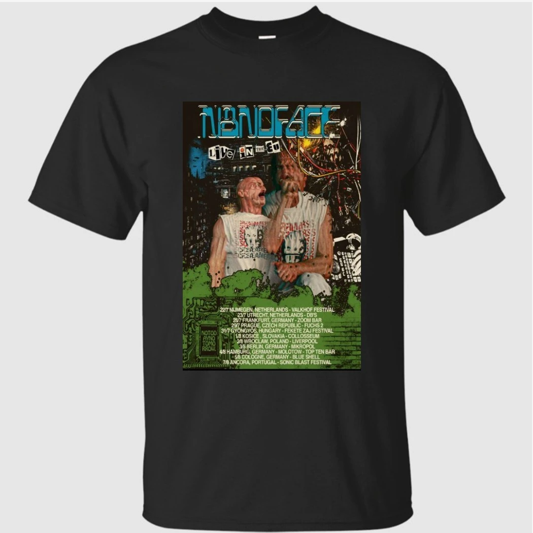 N8NOFACE EU Tour 2026 Poster Shirt N8NOFACE EU Tour 2026 Poster Shirt
