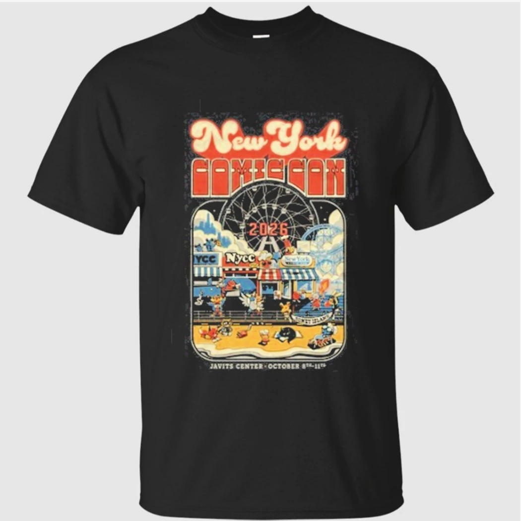 NYCC October 08 - 11, 2026 Javits Center Shirt NYCC October 08 - 11, 2026 Javits Center Shirt