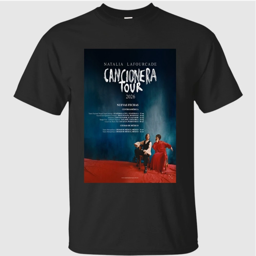 Natalia Lafourcade Fall Tour 2026 Poster Shirt Natalia Lafourcade Fall Tour 2026 Poster Shirt