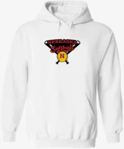 Nebraska Softball Crossed Bats Shirt