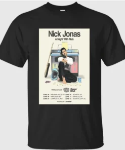 Nick Jonas Tour 2026 Poster New Shirt