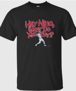 Nico Hoerner What Do You Say Shirt