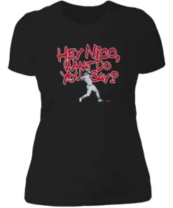 Nico Hoerner What Do You Say Womensshirt.webp