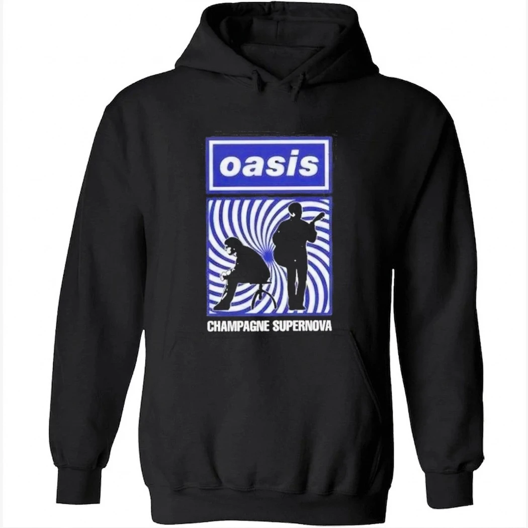Oasis Champagne Supernova Silhouette Shirt Oasis Champagne Supernova Silhouette Shirt