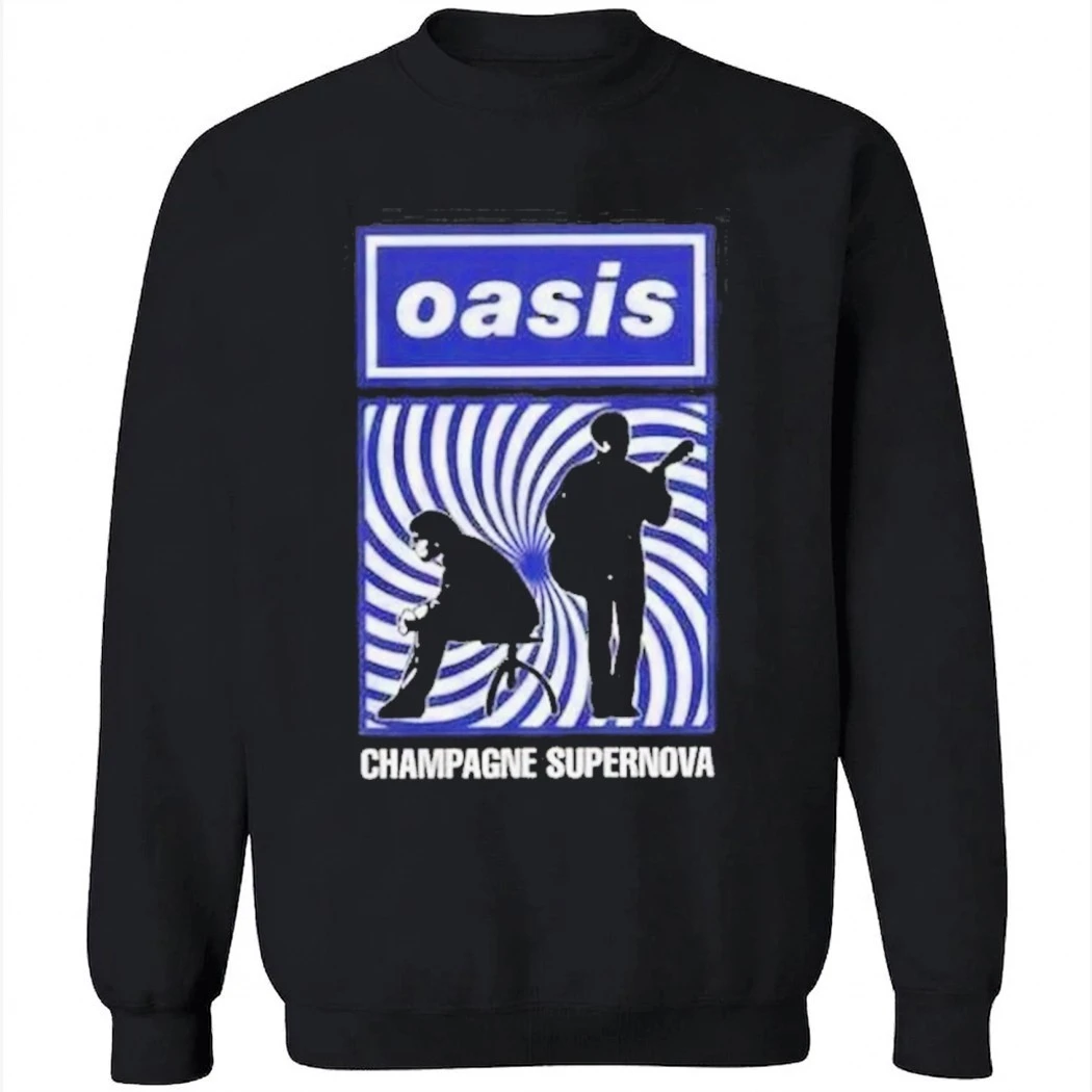 Oasis Champagne Supernova Silhouette Shirt Oasis Champagne Supernova Silhouette Shirt