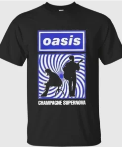 Oasis Champagne Supernova Silhouette Shirt