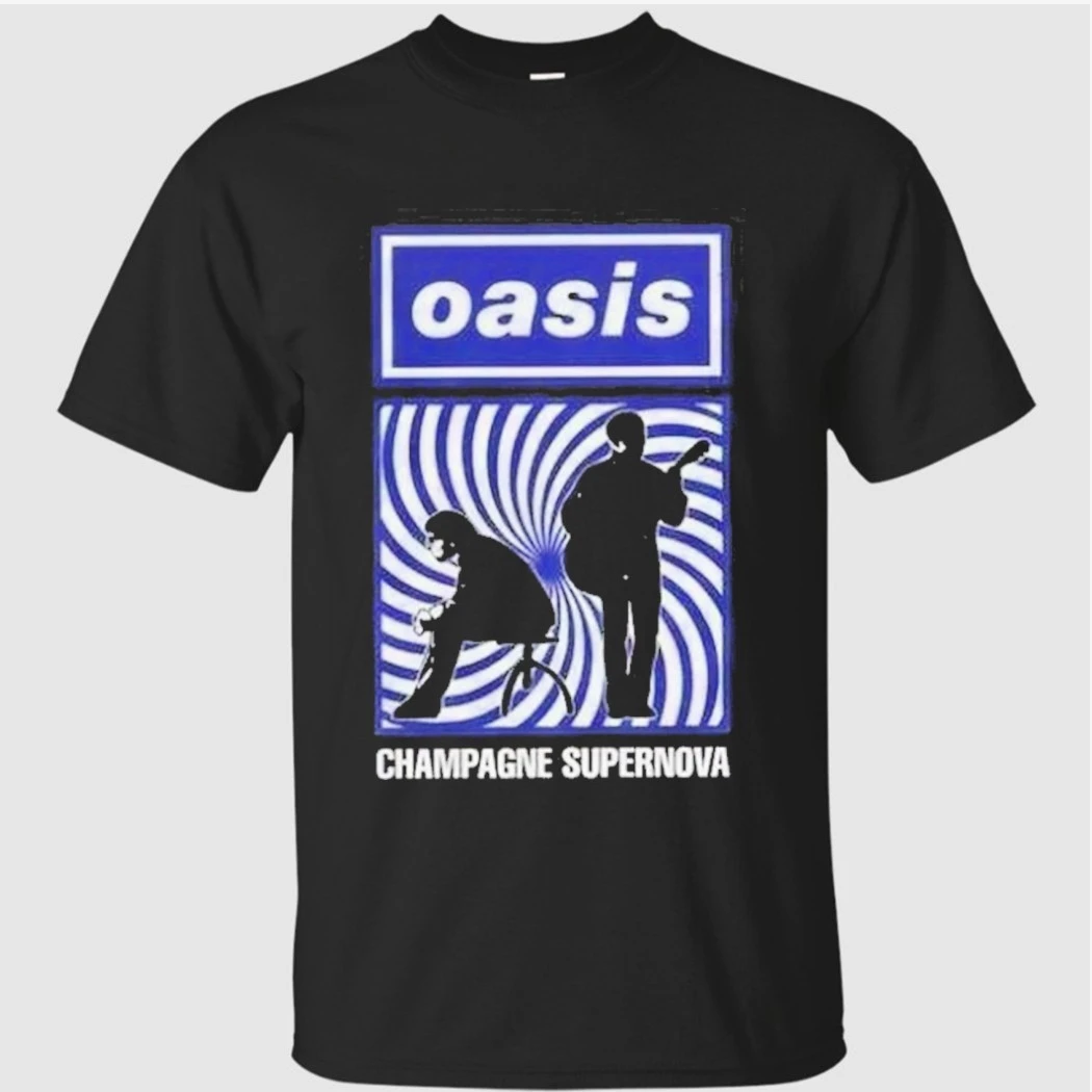 Oasis Champagne Supernova Silhouette Shirt Oasis Champagne Supernova Silhouette Shirt