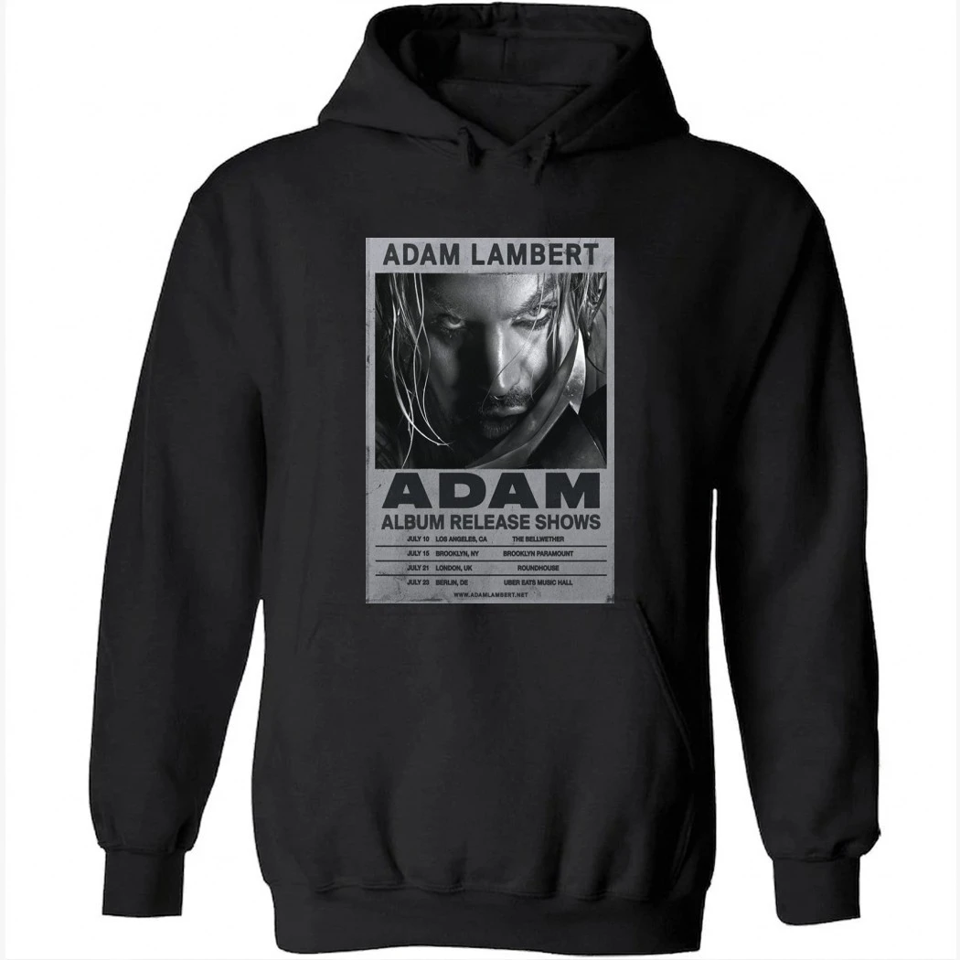 ADAM ALBUM RELEASE SHOWS 2026 Poster Shirt ADAM ALBUM RELEASE SHOWS 2026 Poster Shirt