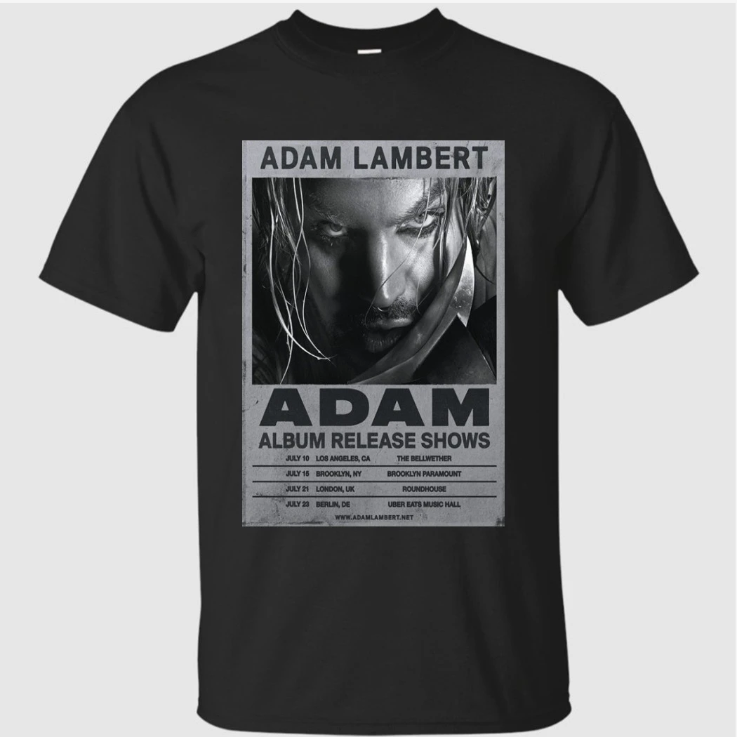 ADAM ALBUM RELEASE SHOWS 2026 Poster Shirt ADAM ALBUM RELEASE SHOWS 2026 Poster Shirt