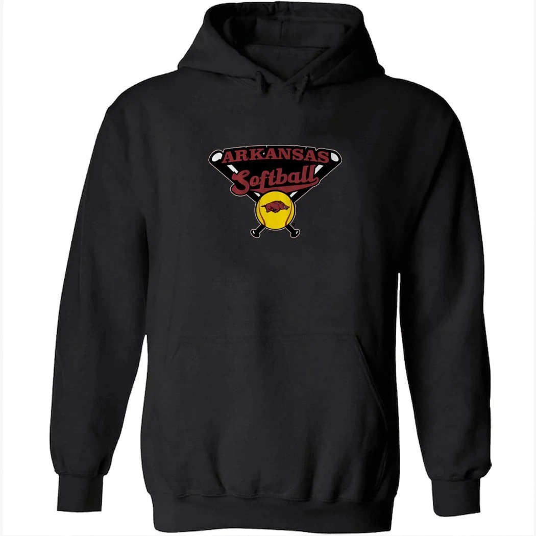 Arkansas Softball Crossed Bats Shirt Arkansas Softball Crossed Bats Shirt