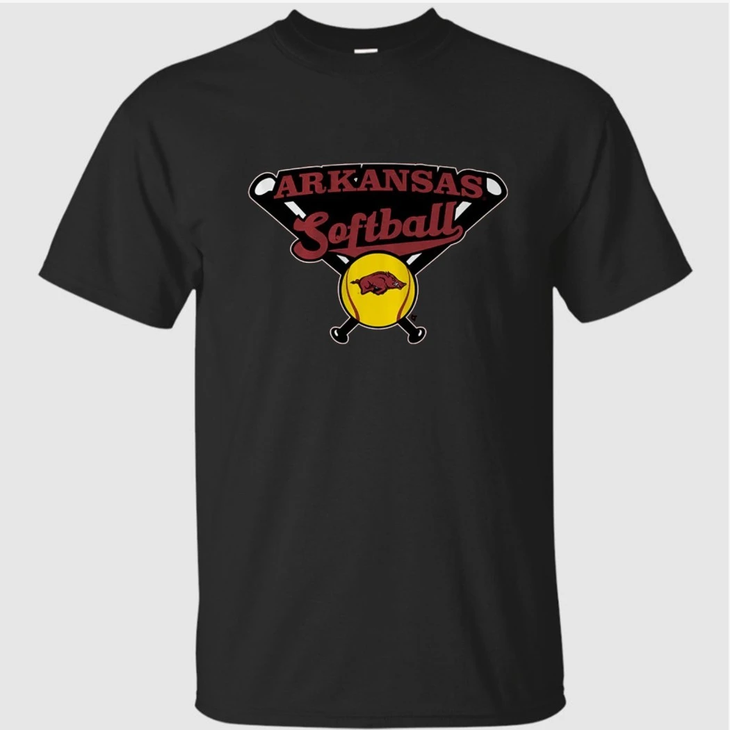 Arkansas Softball Crossed Bats Shirt Arkansas Softball Crossed Bats Shirt
