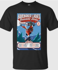 Barenaked Ladies Yuletide Ride Uk Tour 2026 Poster Shirt