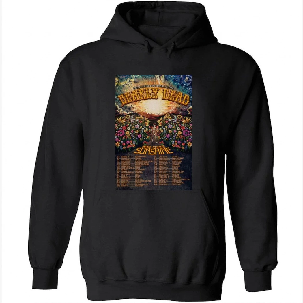 Bearly Dead Summer Tour 2026 Here Comes Sunshine Poster Shirt Bearly Dead Summer Tour 2026 Here Comes Sunshine Poster Shirt