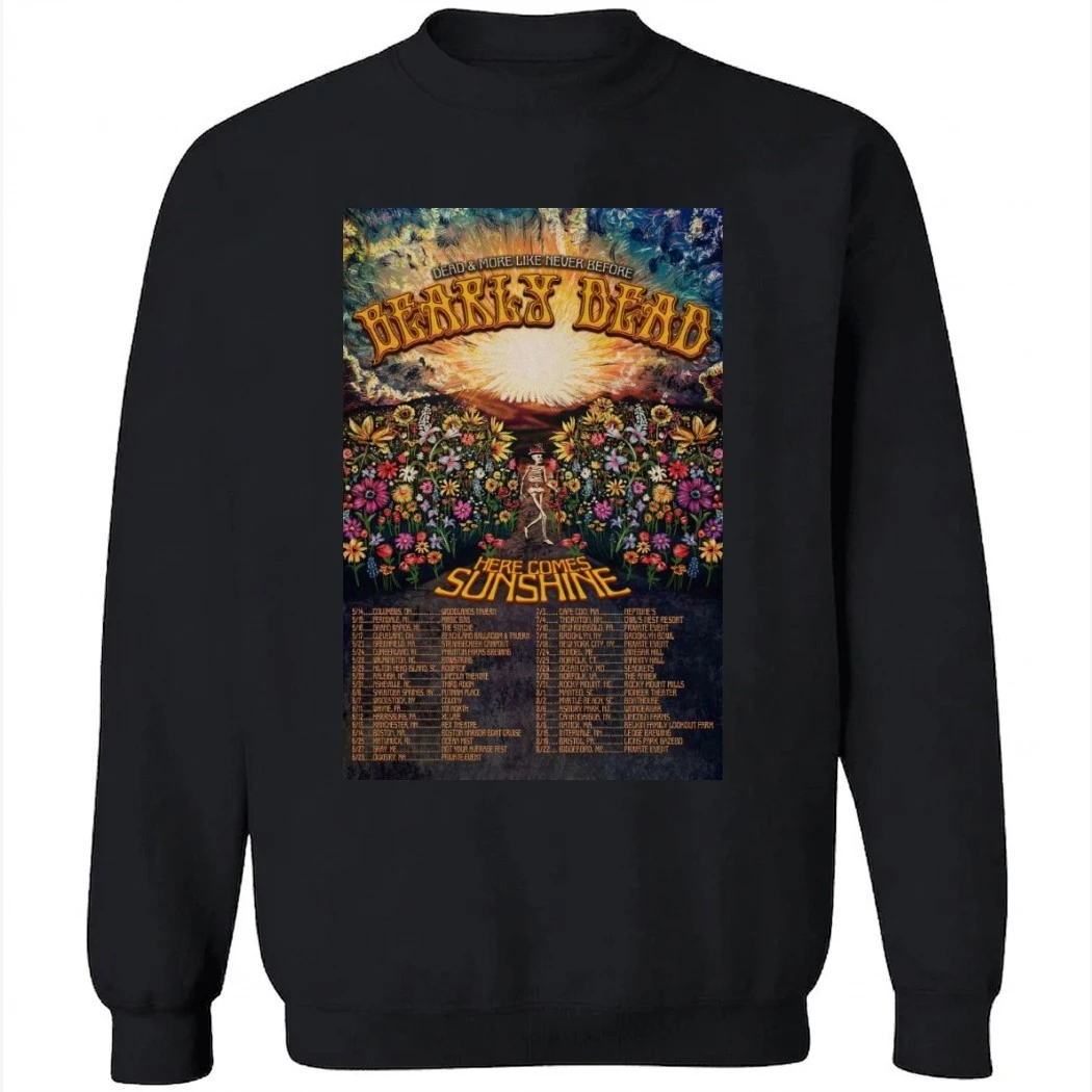 Bearly Dead Summer Tour 2026 Here Comes Sunshine Poster Shirt Bearly Dead Summer Tour 2026 Here Comes Sunshine Poster Shirt