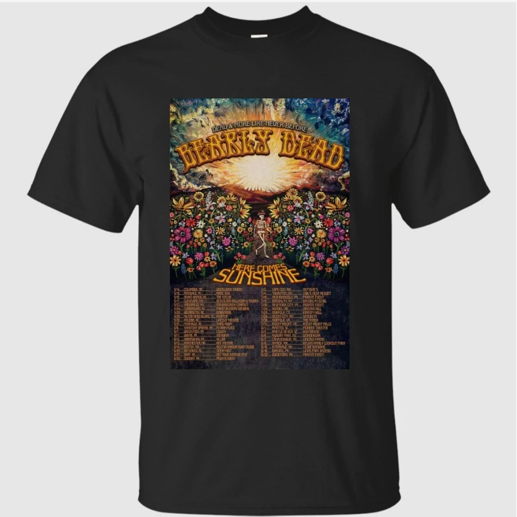 Bearly Dead Summer Tour 2026 Here Comes Sunshine Poster Shirt Bearly Dead Summer Tour 2026 Here Comes Sunshine Poster Shirt
