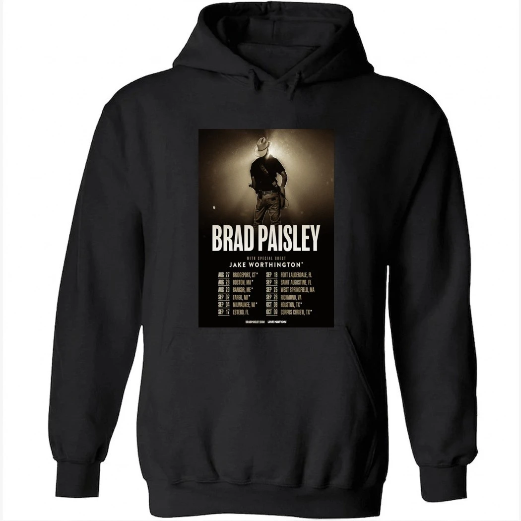 Brad Paisley World Tour 2026 Poster Shirt Brad Paisley World Tour 2026 Poster Shirt