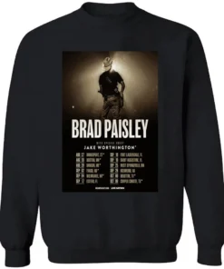 Brad Paisley World Tour 2026 Poster Shirt 2 Official Brad Paisley World Tour 2026 Poster Longsleve.webp