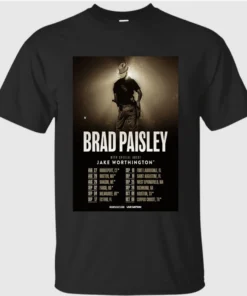 Brad Paisley World Tour 2026 Poster Shirt