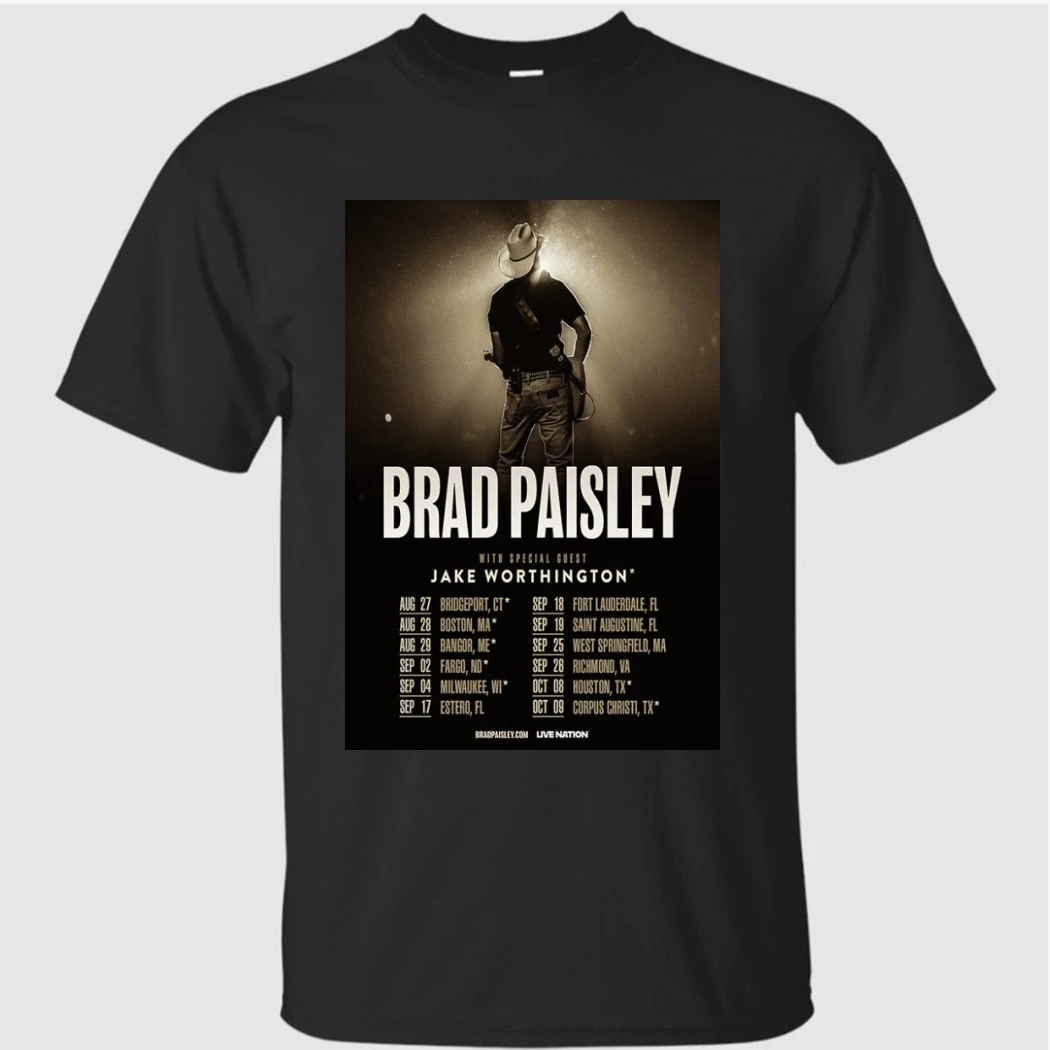 Brad Paisley World Tour 2026 Poster Shirt Brad Paisley World Tour 2026 Poster Shirt