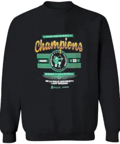 Official DLSU De La Salle University Lady Spikers 2026 Champion UAAP Season 88 Womens Volleyball Longsleve.webp