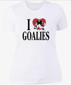 Official Dan Vladar I love Goalies Womenshirt.webp