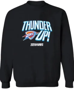 Official Oklahoma City Basketball Thunder Up 2026 NBA Playoffs Logo Longsleve.webp