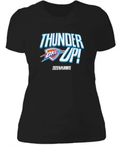 Official Oklahoma City Basketball Thunder Up 2026 NBA Playoffs Logo Womensshirt.webp