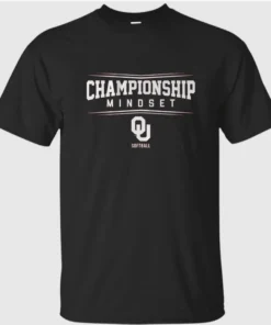 Oklahoma Softball Championship Mindset Shirt