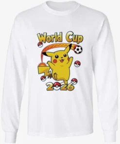 Pokémon x World Cup 2026 Shirt 2 Official Pokemon x World Cup 2026 Longsleve.webp