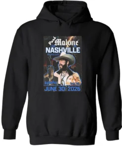 Post Malone June 30 2026 Nissan Stadium Nashville Show Poster Shirt