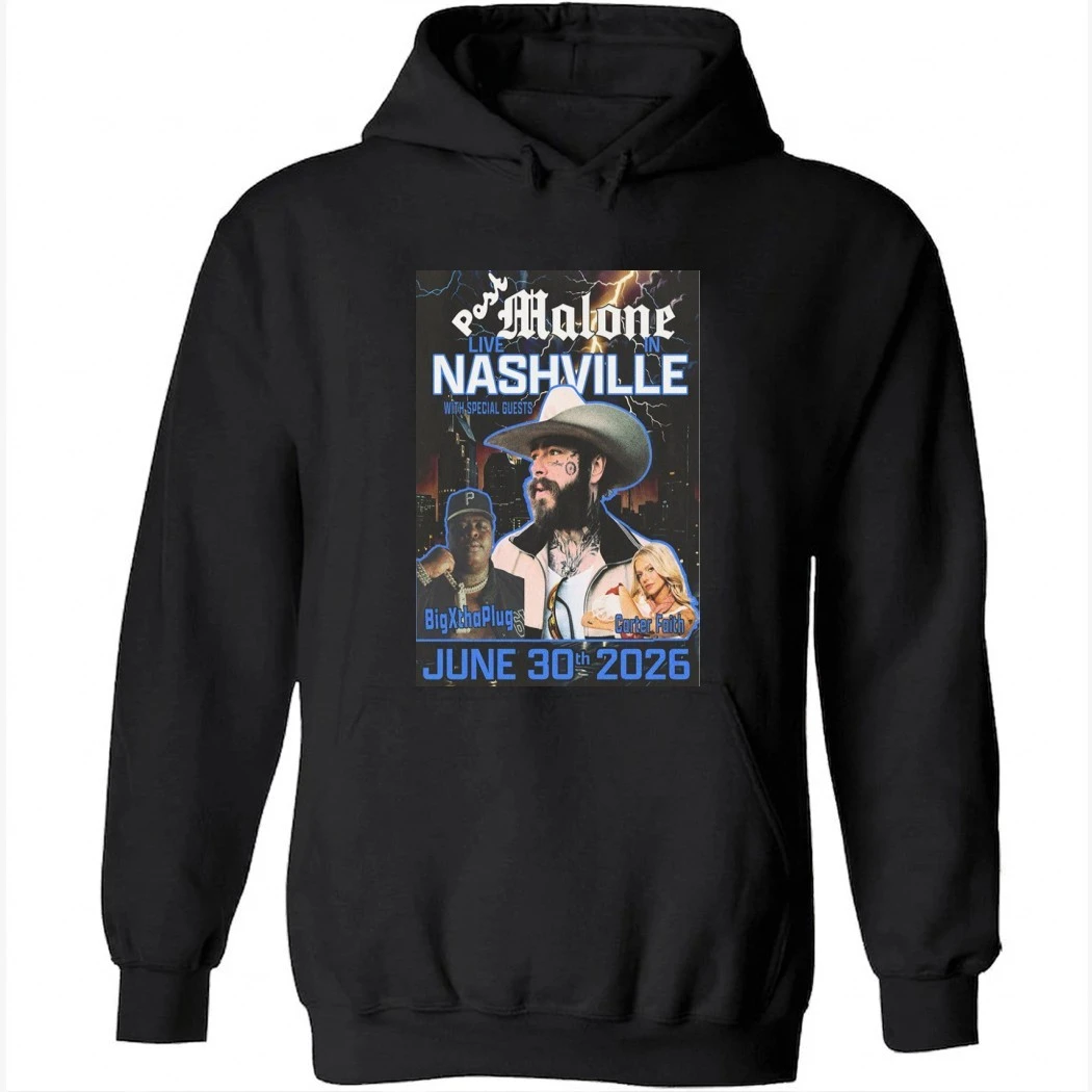 Post Malone June 30 2026 Nissan Stadium Nashville Show Poster Shirt Post Malone June 30 2026 Nissan Stadium Nashville Show Poster Shirt