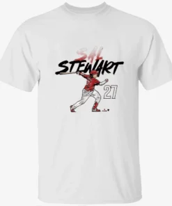Sal Stewart Slugger Swing Number Shirt