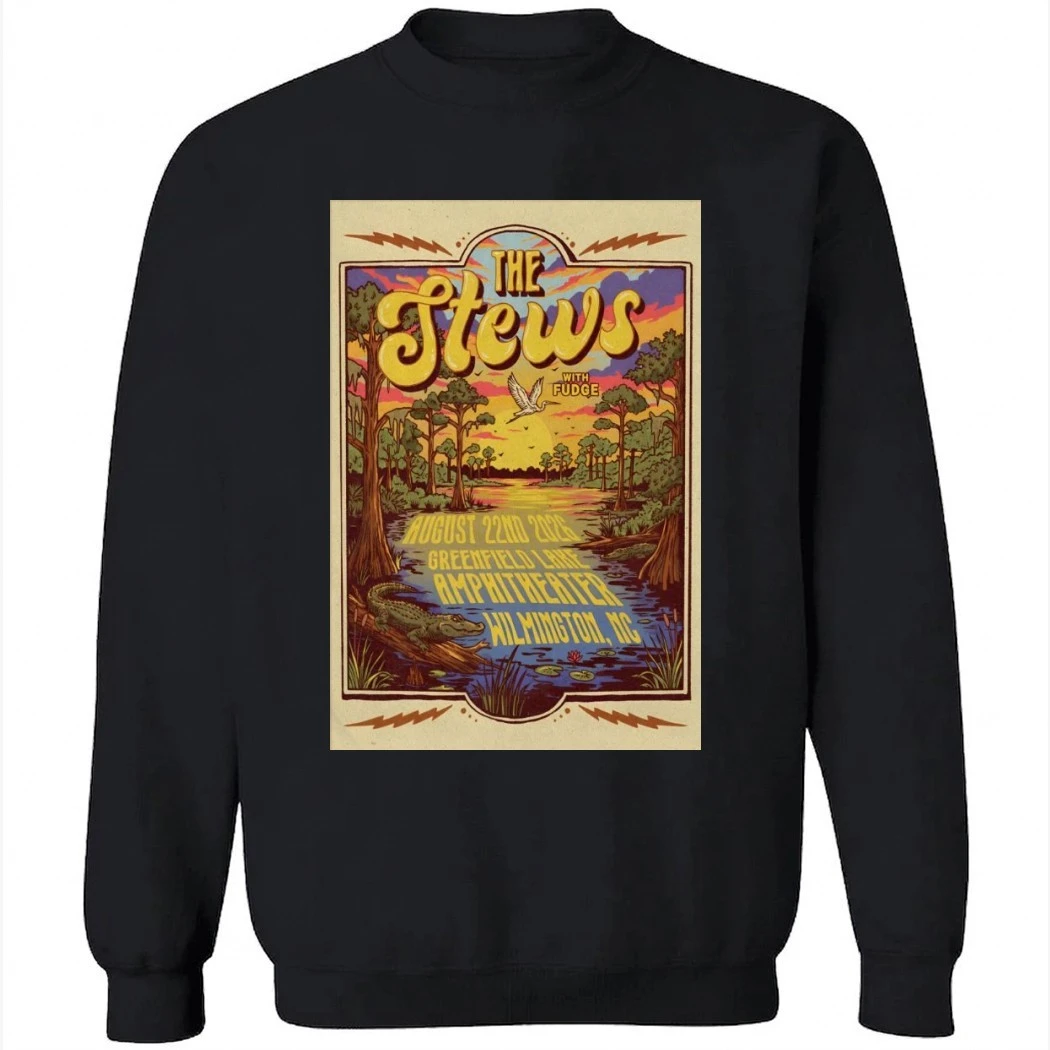 The Stews 8-22-2026 Wilmington NC Poster Shirt The Stews 8-22-2026 Wilmington NC Poster Shirt