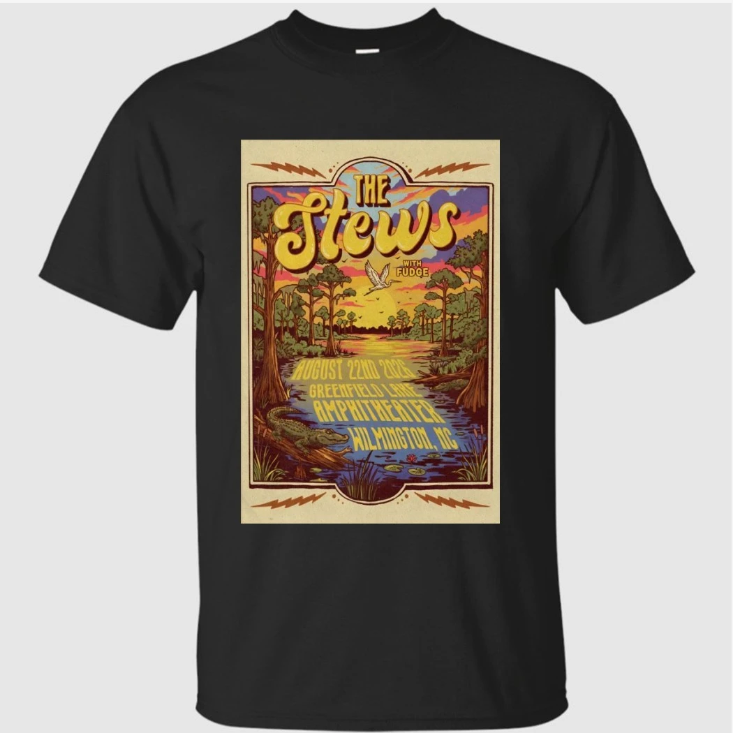 The Stews 8-22-2026 Wilmington NC Poster Shirt The Stews 8-22-2026 Wilmington NC Poster Shirt