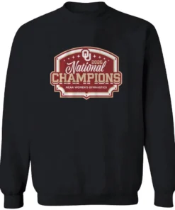 Oklahoma Womens Gymnastics 2026 National Champions Longsleve.webp