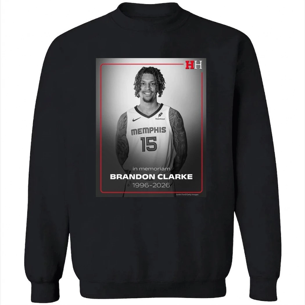 Rest In Peace In Memoriam Brandon Clarke Shirt Rest In Peace In Memoriam Brandon Clarke Shirt