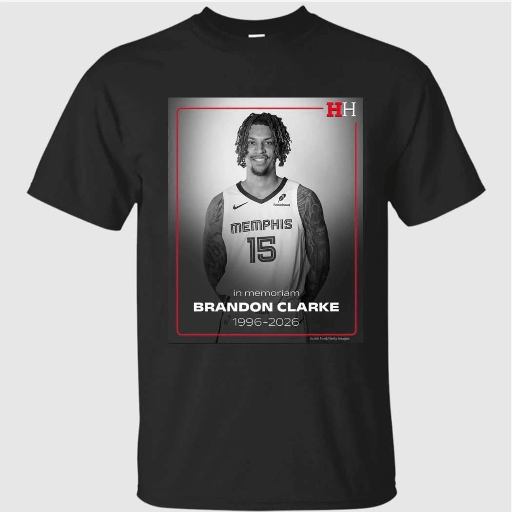 Rest In Peace In Memoriam Brandon Clarke Shirt Rest In Peace In Memoriam Brandon Clarke Shirt