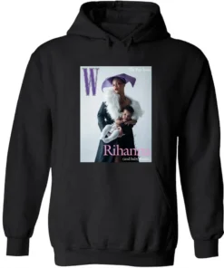 Rihanna And Her Daughter Rocki On The Cover Of W Magazine Poster Shirt
