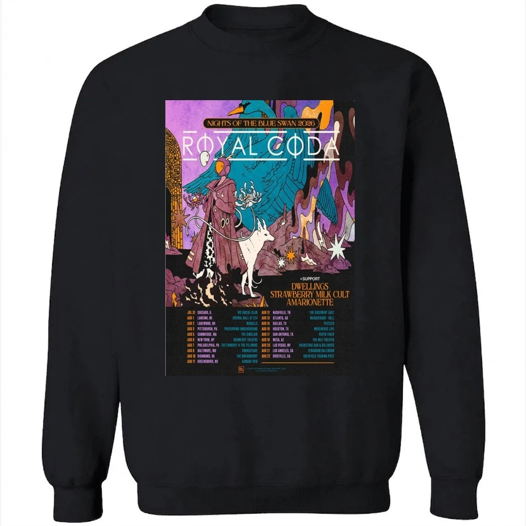 Royal Coda Tour 2026 Poster Shirt Royal Coda Tour 2026 Poster Shirt