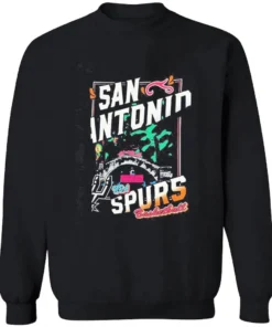 San Antonio Spurs NBA basketball Playoffs 2026 Longsleve.webp