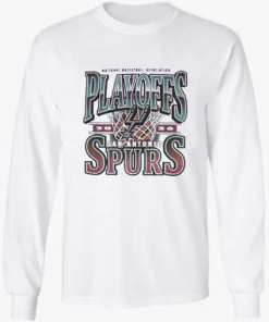 San Antonio Spurs National basketball association Playoffs 2026 Vintage Shirt 2 San Antonio Spurs National basketball association Playoffs 2026 Vintage Longsleve.webp