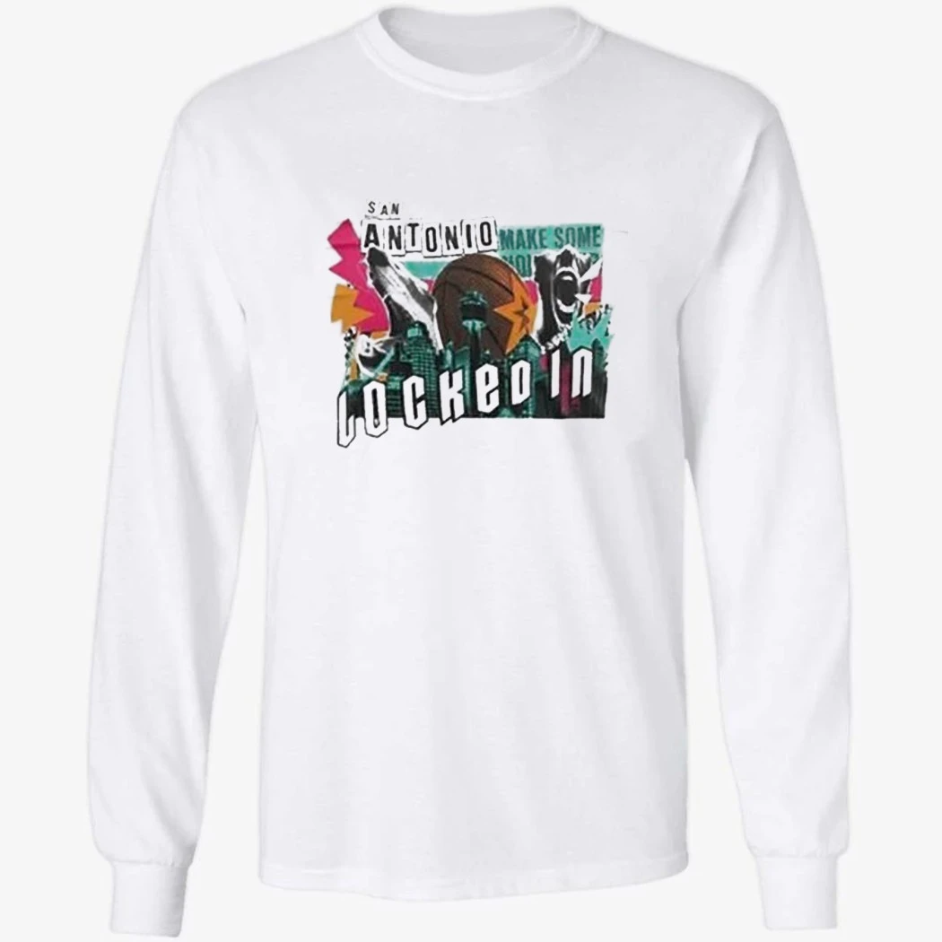 San Antonio Spurs Playoffs Locked In 2026 Shirt San Antonio Spurs Playoffs Locked In 2026 Shirt