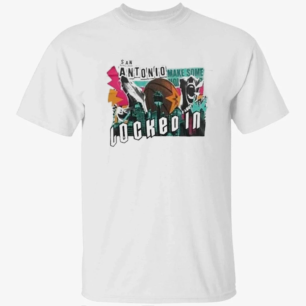 San Antonio Spurs Playoffs Locked In 2026 Shirt San Antonio Spurs Playoffs Locked In 2026 Shirt