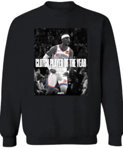 Shai Gilgeous Alexander SGA Clutch Player Of The Year 2026 Shirt 2 Shai Gilgeous Alexander SGA Clutch Player Of The Year 2026 Longsleve.webp