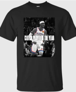Shai Gilgeous Alexander SGA Clutch Player Of The Year 2026 Shirt