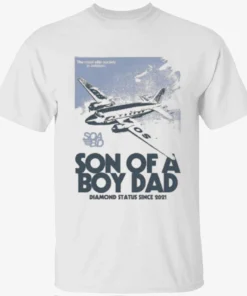 Soabd Airline Pocket Son Of A Boy Dad Fish Pocket Shirt Soabd Airline Pocket Son Of A Boy Dad Fish Pocket Shirt