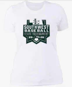 Southwest Silver Hawks Baseball State Tournament 2026 logo Womenshirt.webp