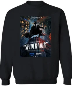Spider Noir Starring Nicolas Cage New Series Poster True Hue Full Color Version Longsleve.webp