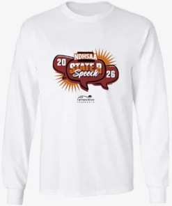 State B Speech NDHSAA 2026 Longsleve.webp