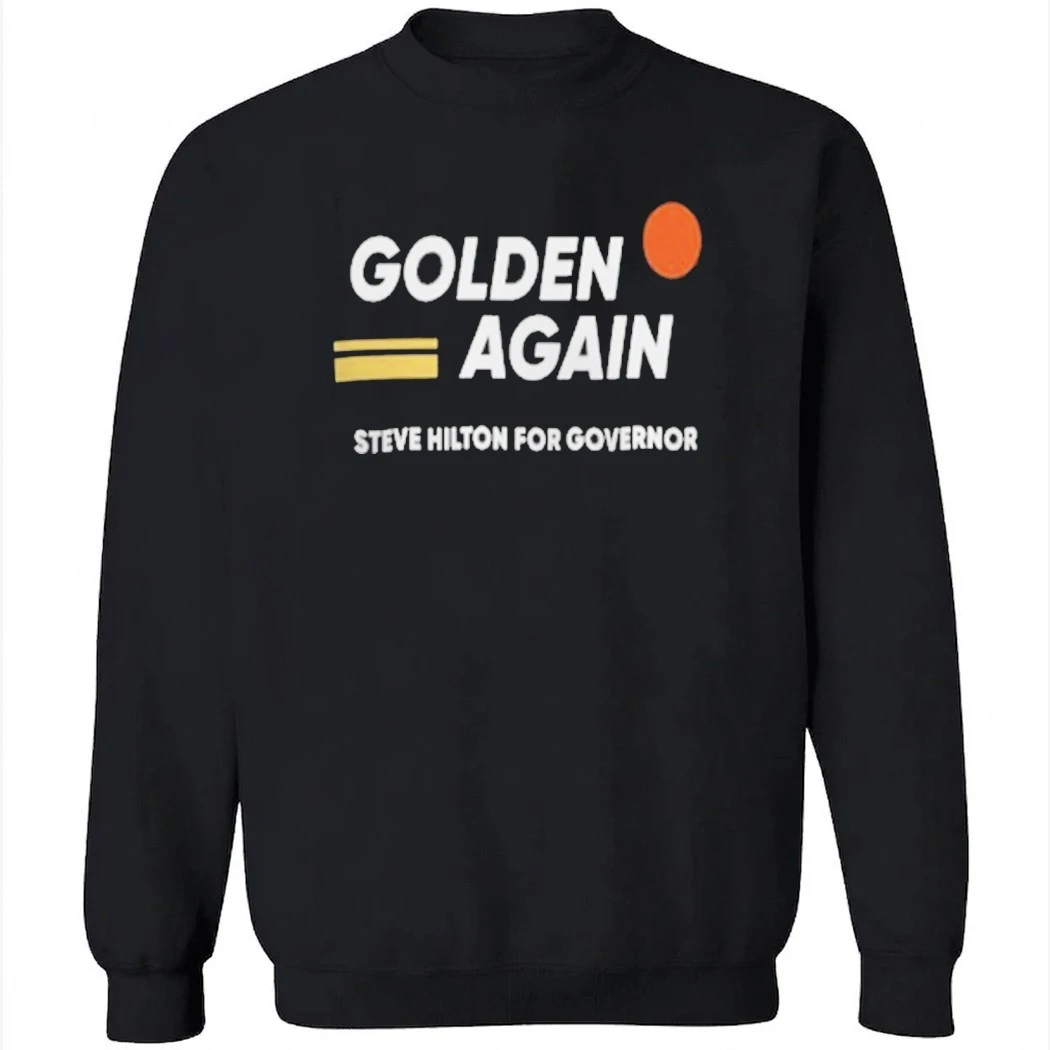 Steve Hilton Golden Again Heavy Cotton Shirt Steve Hilton Golden Again Heavy Cotton Shirt
